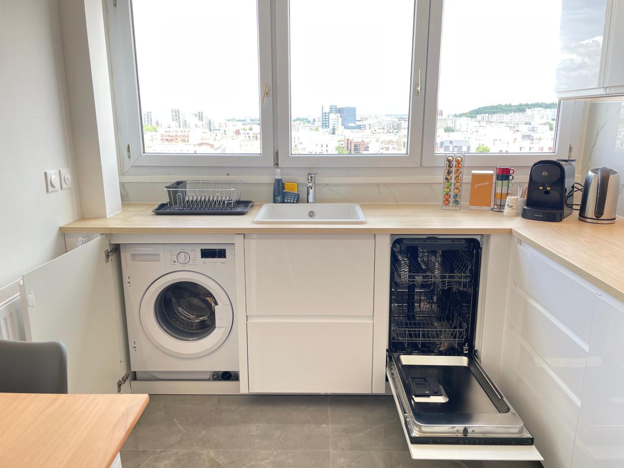 Paris Pantin Magnifique Appartement 4 Pieces De 108M2 Avec 2 Parking Interieur - Tres Cosy Pour 1 A 12 Personnes - Entierement Refait A Neuf Entire Apartment Luxurious And Warm - Pantin Paris 19 Eme Free Wifi Gratuit Eksteriør bilde